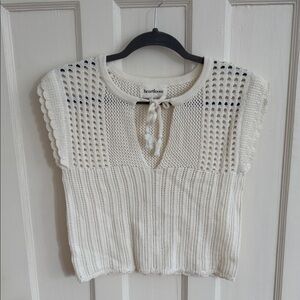 Heartloom Ivory Knit Top